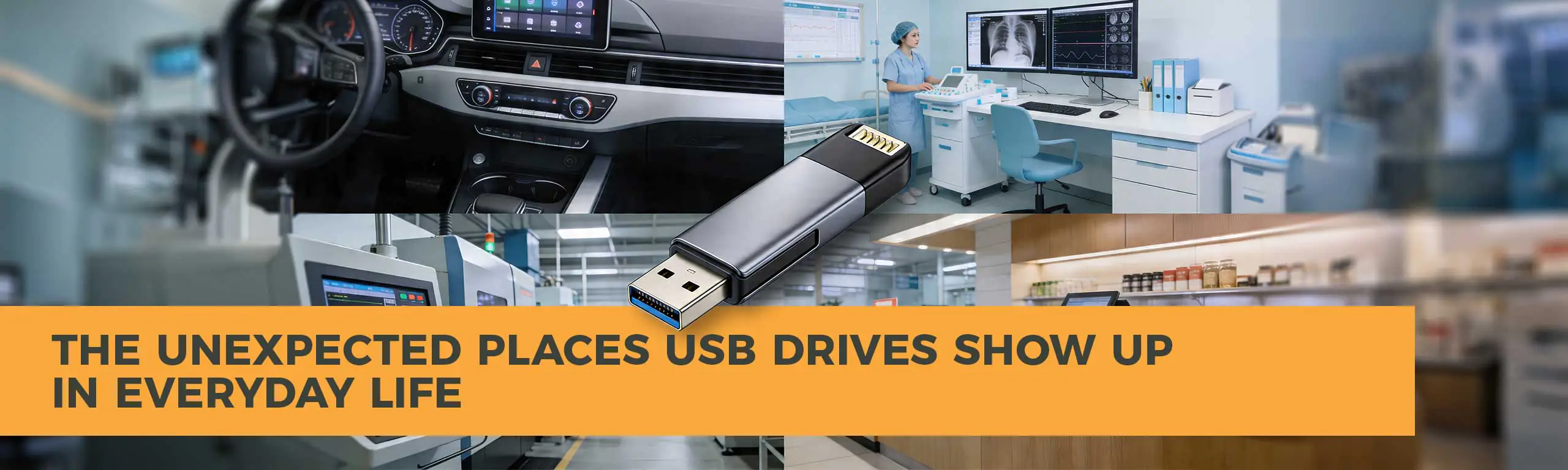 The Unexpected Places USB Drives Show Up in Everyday Life Blog Image